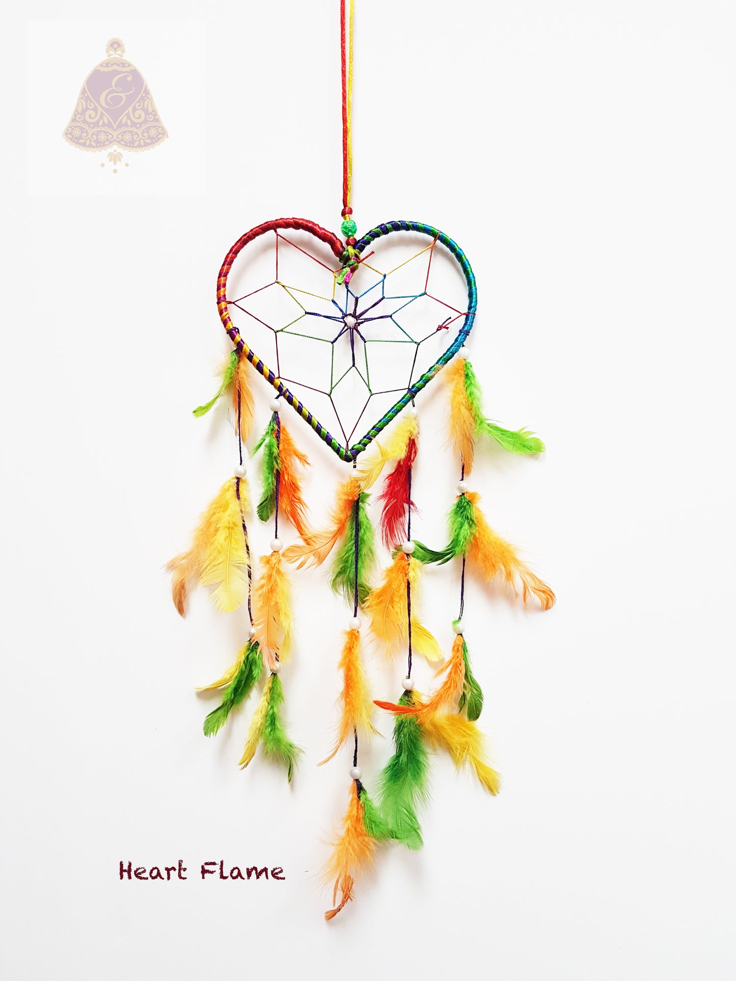 Heart Flame Dreamcatcher