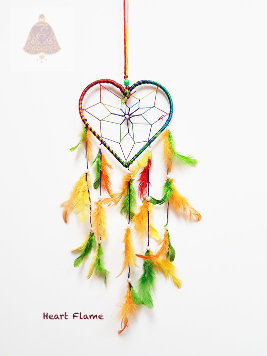 Heart Flame Dreamcatcher