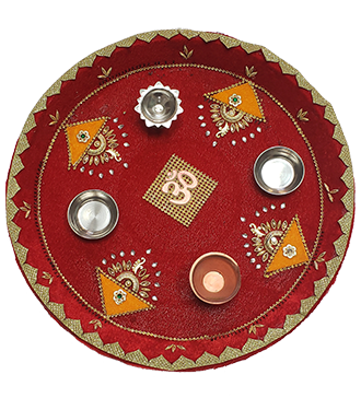 OM Pooja Thali