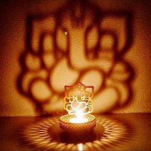 Shadow Ganesh Tealight Holder